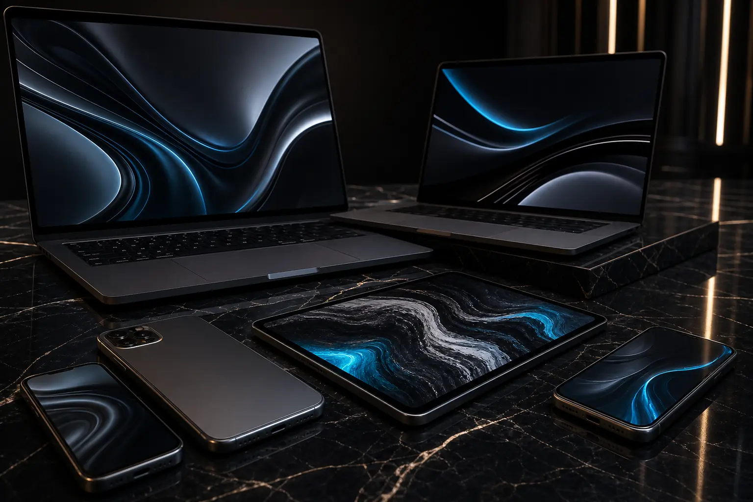 Premium laptops and mobile devices